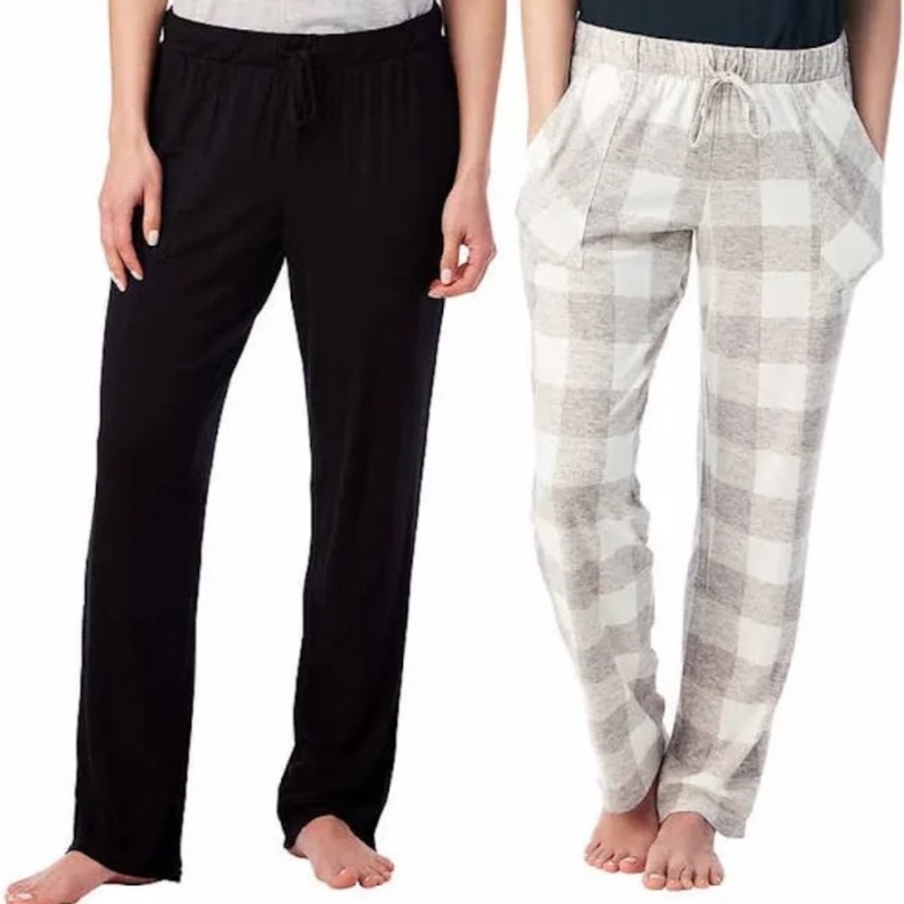 Lucky Brand Black and Gray Joggers Sweatpants